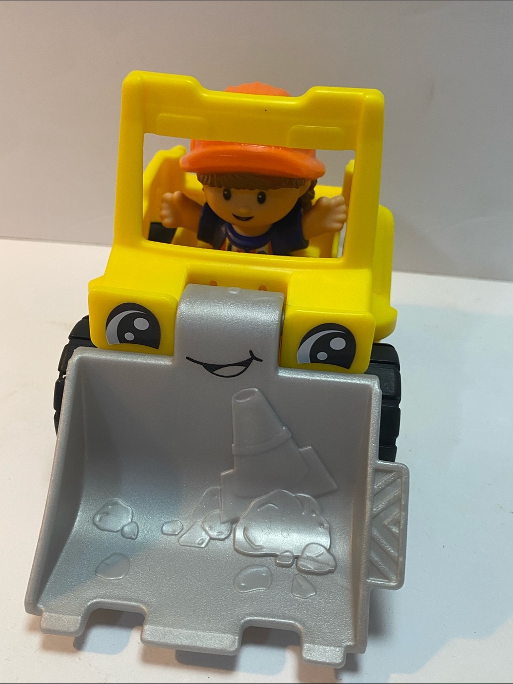 Fisher price- little people front end loader + character